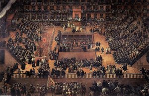 Auto-da-fe On Plaza Mayor, Madrid — Francisco Rizi, Baroque