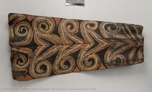 Painting From A Ceremonial House Ceiling — Kulumb, Simberaga Wanyi