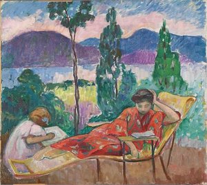 Terrace In Cannes — Henri Lebasque