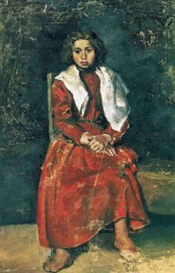 The Barefoot Girl — Pablo Picasso, Realism