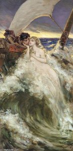 Caress Of The Wave — Vasily Alexandrovich Kotarbinsky