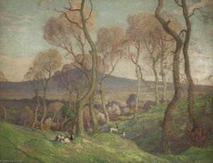 South Barrule From Above Glendower — William Hoggatt
