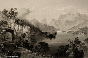 The Upper Lake At Killarney — William Henry Bartlett