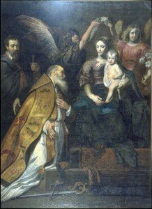 Saint Eloi Au Pied De La Vierge — Gerard Seghers