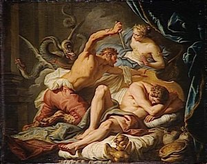 Cérès Protégeant Triptolème Contre Le Roi Lyncus — Jacques Dumont Dit Le Romain, Baroque