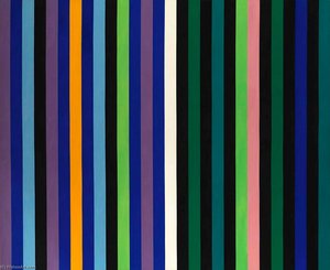 Two Part Blue — Gene Davis