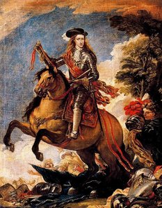 Carlos Ii On Horseback — Luca Giordano