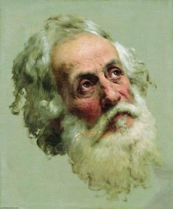 Head Of St.peter (study) — Fedor Bronnikov