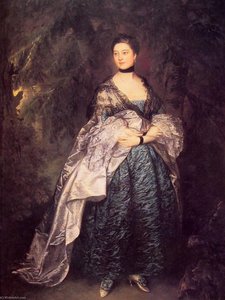 Lady Alston — Thomas Gainsborough, Rococo