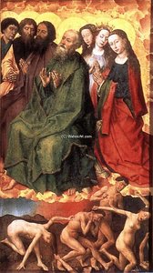 El Juicio Final (detalle) — Rogier Van Der Weyden, Early Netherlandish Painting