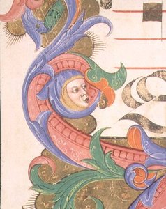 Zoomorphic Foliage With A Cloaked Head