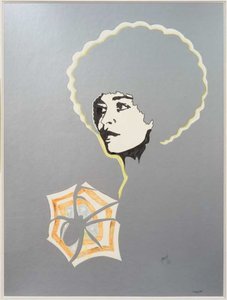 Angela Davis Ii — Evelyne Axell