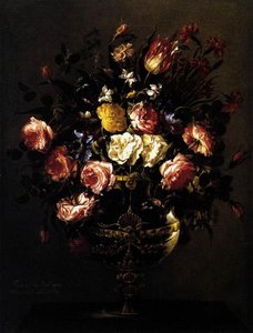 Vase Of Flowers — Juan De Arellano