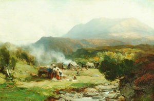 Gypsy Encampment, Ben Eay — David Farquharson