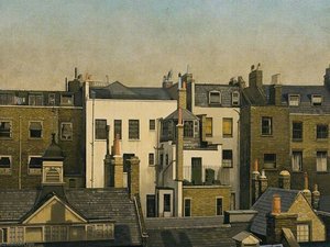 The Backs of Houses, Harley Street, London