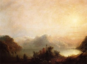 Mountain Lake — Alfred Jacob Miller