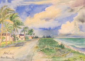 Anna-maria Island, Florida — David Davidovich Burliuk