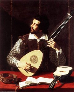 The Theorbo Player — Antiveduto Gramatica