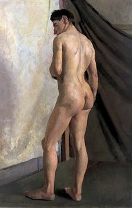 Nude Male Figure — Walter Thomas Monnington
