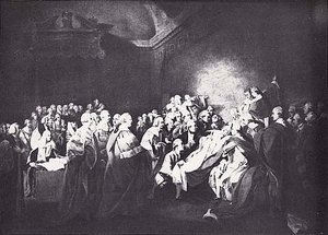 Death Of Earl Of Chatham, (painting) — John Singleton Copley