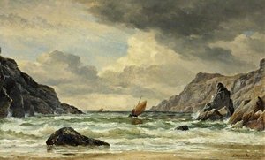 Kynance Cove, The Lizard, Cornwall — Edward William Cooke