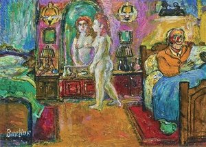 Bedroom Interior — David Davidovich Burliuk