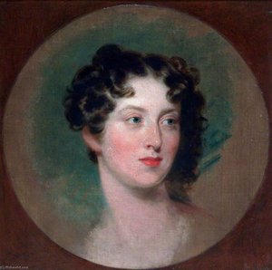 Head of a Lady (after Thomas Lawrence)
