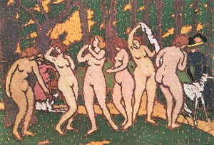 Park With Nudes — József Rippl-rónai