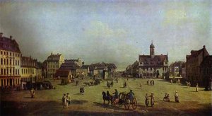The New Market Square In Dresden — Bernardo Bellotto