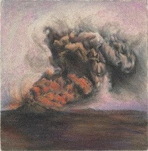 Untitled (Lavender Sky Volcano)
