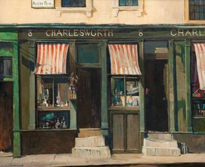 Antique Shop — John Vicat Cole