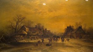 Frozen Mill Pond