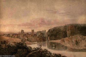 A Derbyshire Landscape — Peter De Wint