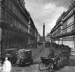 Paris (ier Arr.). La Rue Castiglione, Vers 1910. — Léon & Lévy