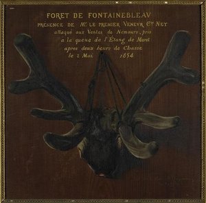 MASSACRE DE CERF (FORET DE FONTAINEBLEAU)