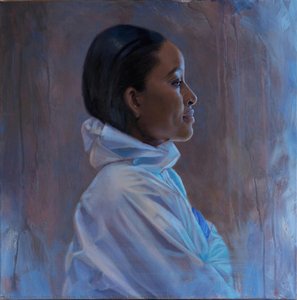 Nhs Hero - Dr Sekina Bakare - Intensivist — Emma Woollard, Contemporary Realism