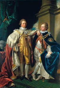 George Iv, When Prince Of Wales, With Frederick, Duke Of York,, Whn Prince Frederick — Benjamin West