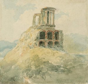 A Temple Of Vesta — Thomas Girtin