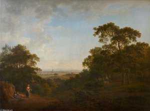 Looking Over London — Anthony Devis