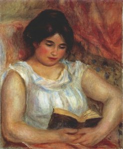 Gabrielle Reading — Pierre-auguste Renoir