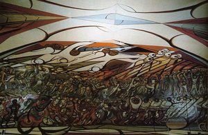 The March Of Humanity — David Alfaro Siqueiros