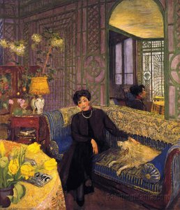 Marcelle Aron (madame Tristan Bernard) — ジャン＝エドゥアール・ヴュイヤール, Post-impressionism