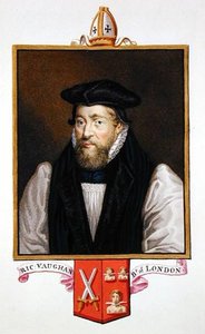 Portrait Of Richard Vaughan Bishop Of London From 'memoirs Of The Court Of Queen Eliza — Sarah Countess Of Essex