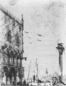 The Piazzetta To The South — Canaletto