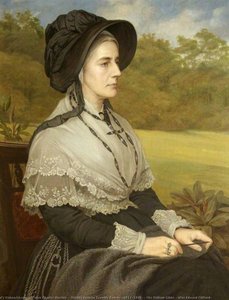 Matilda Blanche Crawley Boevey (1817–1888), Mrs William Gibbs (after Edward Clifford) — Walter Charles Horsley