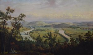 View Of Poplar Neck #2 Neversink Mountain — John Heyl Raser