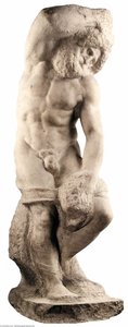 Slave (bearded) — Michelangelo Buonarroti, High Renaissance