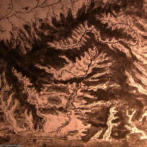Dibujo Topográfico De Un Valle Fluvial — Leonardo Da Vinci, Alto Renacimiento