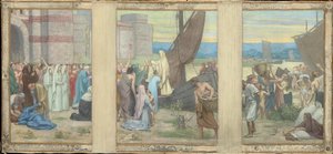 Sainte Geneviève Ravitaillant Paris — Pierre Cécile Puvis De Chavannes