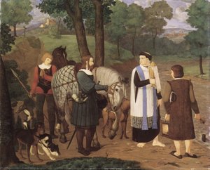 Rudolf von Habsburg and the priest